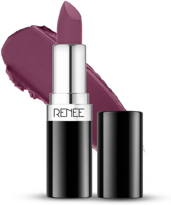 Renee Stunner Matte Lipstick - Intense Full Color Pay Off, Weightless Velvety Formula(Lotus Lady, 4 g)