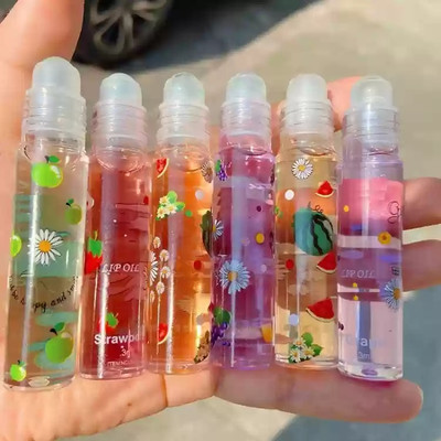 AFARAXIA New Fruit Lip Oil Moisturizing Transparent Lip Gloss Set of 6 Fruit(Pack of: 1, 3 g)