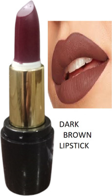 Luipui effective brown matte finish lipstick pack of 1 awesome and long lasting(brown, 6 g)