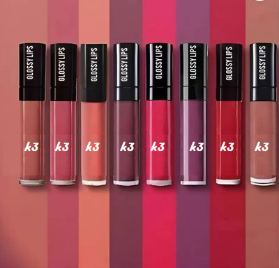 K3NTERPRISES Insta Beauty Super Stay Water Proof Sensational Liquid Matte Lipstick Set of 8(Multicolor, 32 ml)