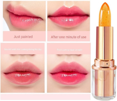 THTC Glossy & Moisturizing Gel Lipstick(Orange, 3.6 g)