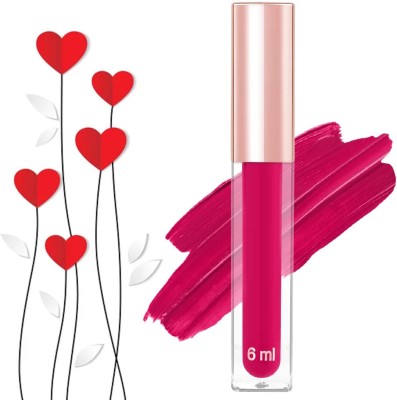 REIMICHI VALENTINE DAY HIGH PIGMENT LIQUID MATTE LIPSTICK(MAGENTA PINK, 6 ml)