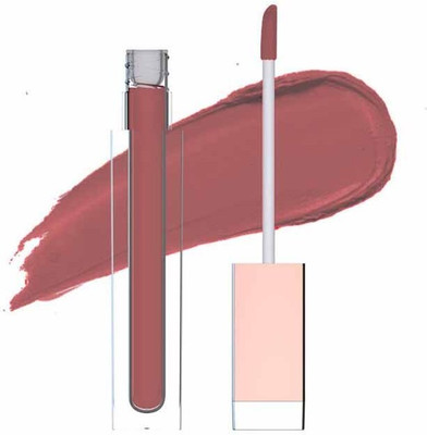 WOONGMI Matte Smooth Application Long Lasting Liquid Lipstick(Peach, 7 ml)