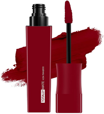 Jiwoo Totally Matte Liquid Lipstick One Swipe Application maroon(MAROON, 7.5 g)
