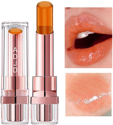 ADJD MULTI USE-ABLE COLOR CHANGE LIPSTICK FOR LONG STAY LOOK(WARM ORANGE, 3.8 g)