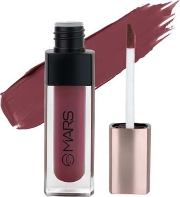 MARS Popstar Non Transfer Smudge Proof Long Lasting Matte Liquid Lipstick(GLIDED - 17, 6 ml)