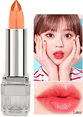 ADJD Jelly Lipstick Set,Magic Temperature Color Change(ORANGE, 3.6 g)