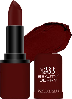 Beauty Berry Soft & Matte Moisturizing Velvet Lipstick(24 - Cranberry, 4 g)