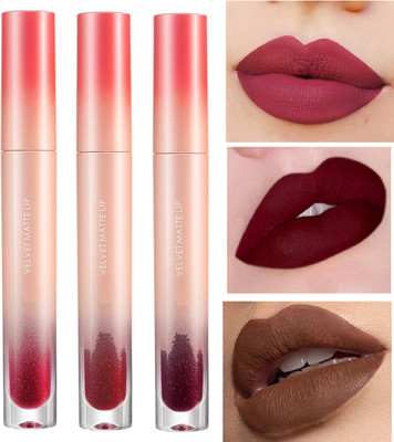 ADJD Kissproof pigmented matte liquid Lightweight Lipstick(02-27-28)(MULTI COLOR, 6 g)