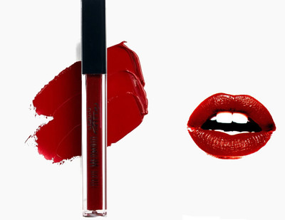 BLUEMERMAID WATERPROOF BEST RED LIQUID LIPSTICK FOR GIRLS(ROSE RED, 6 ml)