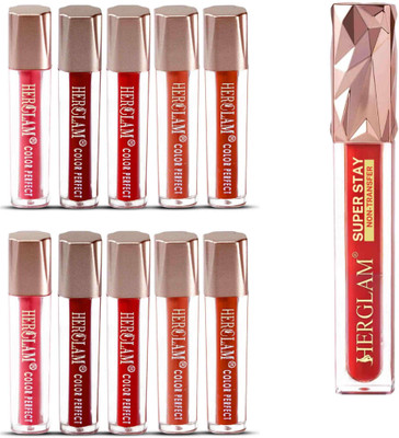 herglam Ultra Smooth Lipstick for Daily Use(Multicolor, 10 ml)