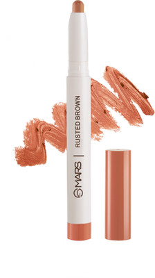 MARS Non-Transfer Long Lasting Poppins Rotating Matte Lip Crayon(Rusted Brown-12, 1.3 g)