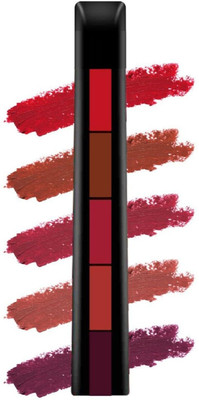 tanvi27 5 in 1 Waterproof Matte Lipstick Set Long Lasting Colorful Lipstick(MULTI COLOR, 7.5 g)