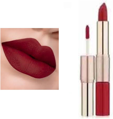 Luipui new maroon matte finish lipstick new trending perfect for bridal(maroon, 6 g)