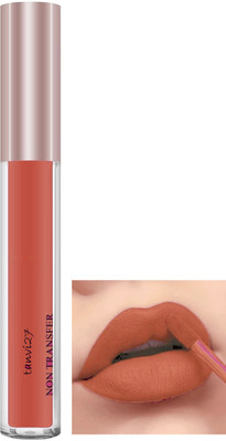 tanvi27 Liquid lipstick matte waterproof & Longlasting,Coral peach Smudgeproof(Coral peach, 7 g)