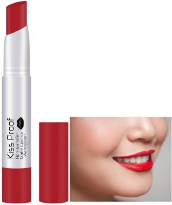 DARVING Non Transfer Pure Matte & Waterproof Lipstick(Red, 2.1 g)