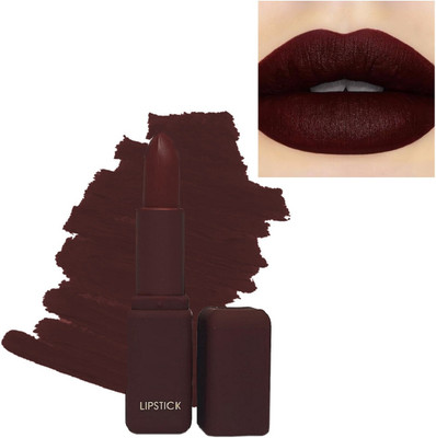 N&N MATTE LIPSTICK NEW LONG LASTING SHADE PERFECT NEW LOOK PACK OF 1(DARK BROWN, 15 g)