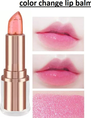 KAIASHA Mood Lipstick Colour Changing with Jelly Crystal Temperature Changing(PINK, 10 g)