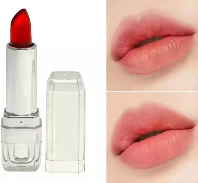 EVERERIN Color Changing Jelly High-Glossy Lipstick (Pack of 1)(red, 3.6 g)