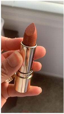 Latixmat BEST GOLDEN DUST SHIMMERY SHINY MULTI PURPOSE GLITTER MAROON LIPSTICK(MAROON, 3.8 g)