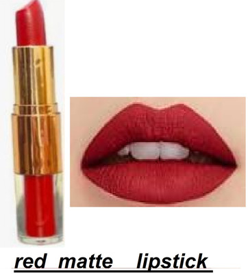 Luipui red crayon + liquid matte look lipstick waterproof(red, 6 g)