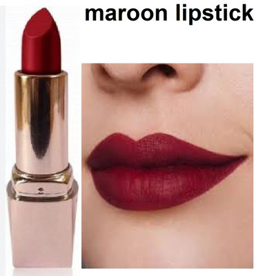 Luipui best maroon matte lipstick awesome best for women(maroon, 6 g)