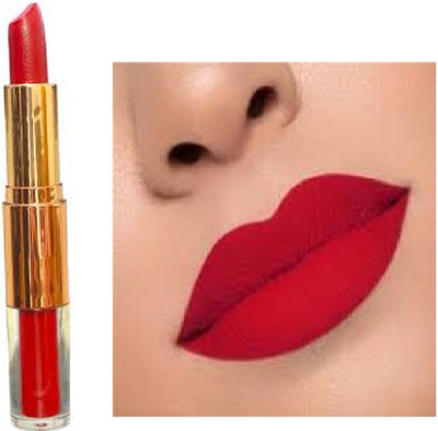 Luipui waterproof matte finish amazing long lasting perfect red color pack of 1(red, 6 g)