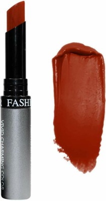 FASHION COLOUR Kiss Lip No Transfer Matte Lipstick Shade 84 Puce(Puce, 2.6 g)