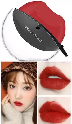 EVERERIN Matte Moisturising Lip shape Design Lipstick(cherry red, 20 g)