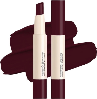 FLORERO Matte Lip Velvet Soft|Long Lasting|Non-Transfer|24h Super Stay(WINE MEHROON, 7 g)