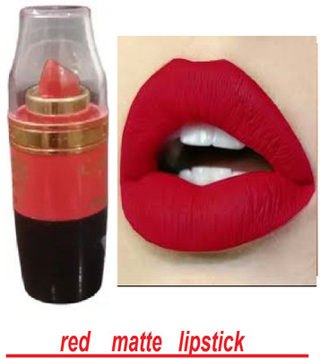 Luipui red crayon matte lipstick waterproof best awesome(red, 6 g)