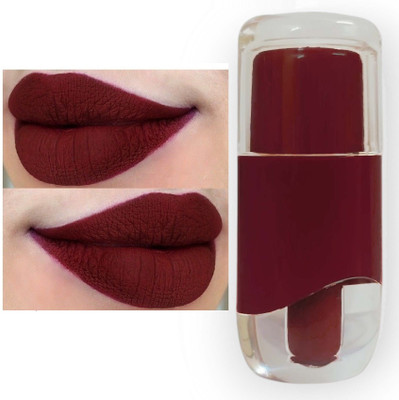 tanvi27 Waterproof-Longlast-Matte-Sensational-Dark-Red-Lipstick(Dark Red, 3.5 ml)