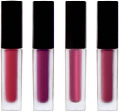 glamblush RED EDITION MATTE MINI LIQUID LIPSTICKS(MULTICOLORED, 12 ml)