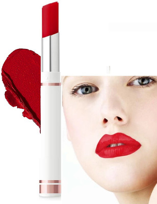 Emijun Creamy Highly Pigmented, Lightweight Ultra Matte Long Lasting Non Transfer(BRAVE RED, 3.8 g)
