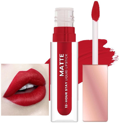 MYEONG MATTE LIQUID LIPSTICK FOR WOMEN(red, 6 ml)