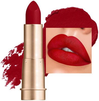 MYEONG Non Transfer Matte Crayon Lipstick | Waterproof & Smudgeproof | Hot Red(Hot Red, 3.5 g)