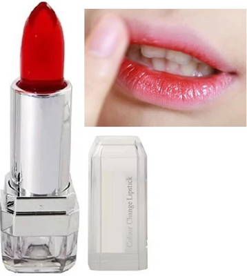 Arcanuy COLOUR CHANGE GEL LIPSTICK FOR HYDRATING AND GLOSSY LIPS(RED, 3.6 g)