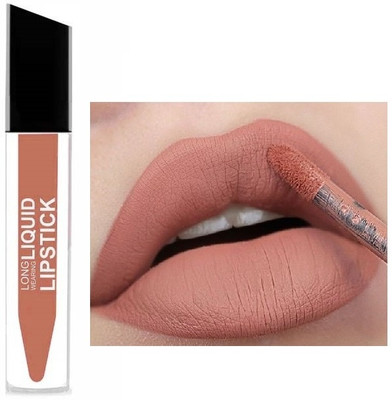 GFSU - GO FOR SOMETHING UNIQUE Best Non Transfer Smudge Proof Longlasting Sensational Liquid Matte Lipstick(peach, 6 ml)