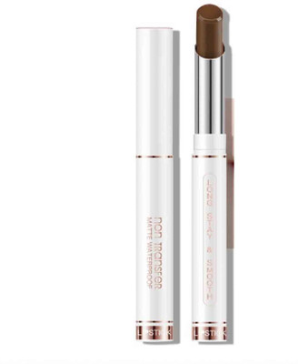 Jiwoo Dark brown Non-Transfer Long Stay & Smooth Lipstick(DARK BROWN, 3.8 g)