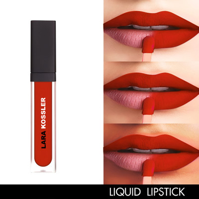 LARA KOSSLER Bold & Matte Lipstick Waterproof Liquid Lipstick(RED, 10 ml)