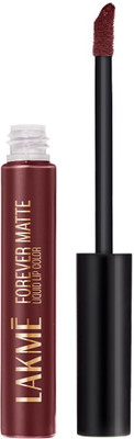 Lakmé Forever Matte Liquid Lip Colour -(Wine Touch, 5.6 ml)