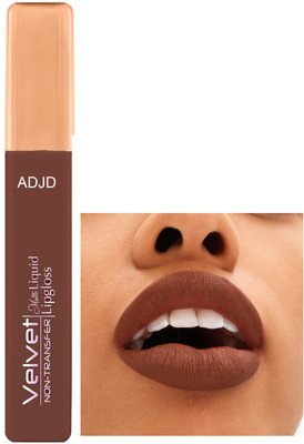 ADJD Non Transfer Liquid Lipstick Non-Drying Transfer-proof Browine velvet(Browine, 5 ml)