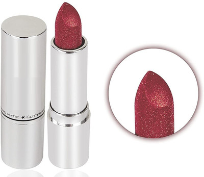 DARVING NEW GOLDEN DUST SHIMMERY SHINY MULTI PURPOSE GLITTER DIAMOND LIPSTICK(MAROON, 3.8 g)