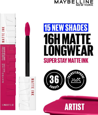MAYBELLINE NEW YORK Super Stay Matte Ink Liquid Lipstick(Artist, 5 ml)