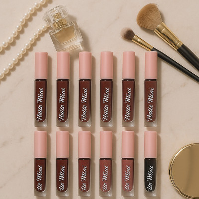 moan's waterproof long-lasting multicolor 12 piece lipstick(Multicolor, 36 ml)