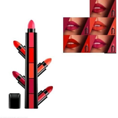Jiwoo multi colour matte lipstick for women(multicolour, 7.5 g)