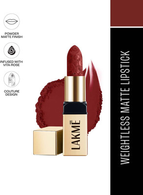 Lakmé Rouge Bloom Powder Matte Bullet Brick Bloom 210(Brick Bloom, 4 g)
