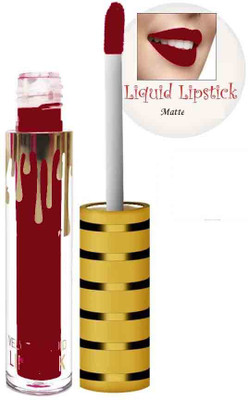 GABBU Smooth Liquid Ultra Matte Lipstick Deep Maroon(deep maroon, 8 ml)