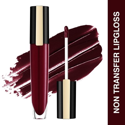 tanvi27 NEW WATER PROOF HIGH PIGMENTED LIQUID DARK MAROON LIPSTICK(MAROON, 3 ml)