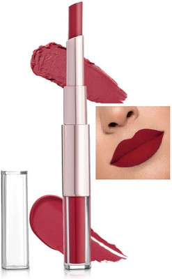 Arcanuy Waterproof Long lasting Liquid Matte 2 IN 1 LIPSTICK(red, 12 ml)